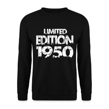 Édition limitée 1950 - Sweat-shirt Unisexe - noir - Devant - Alina (178cm) & Michal (187cm)