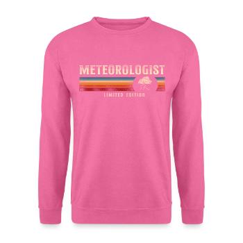 Météorologue Prévisions météorologiques - Sweat-shirt Unisexe - rose - Devant