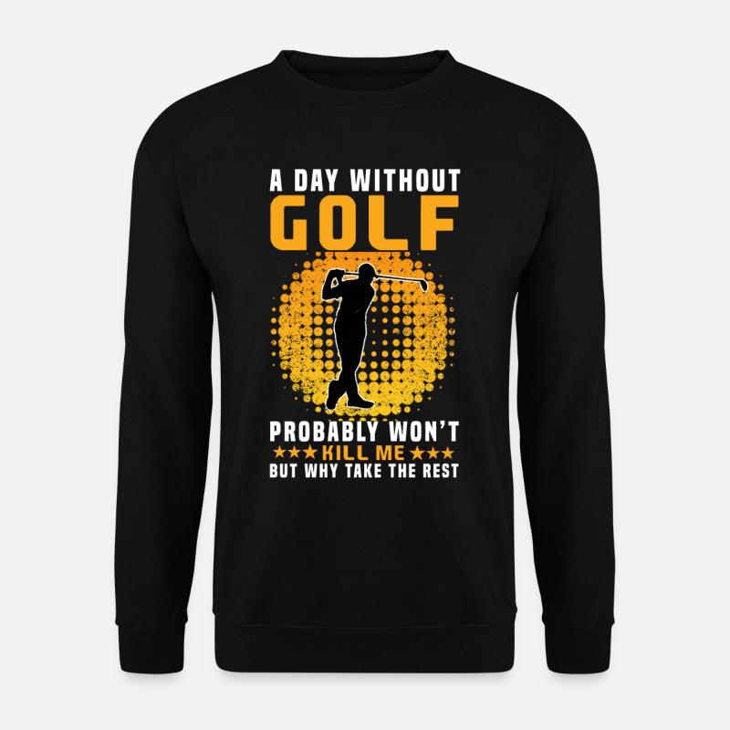 Golf - Unisex Pullover - Schwarz