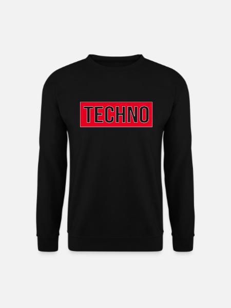 Techno - Unisex Sweatshirt - black