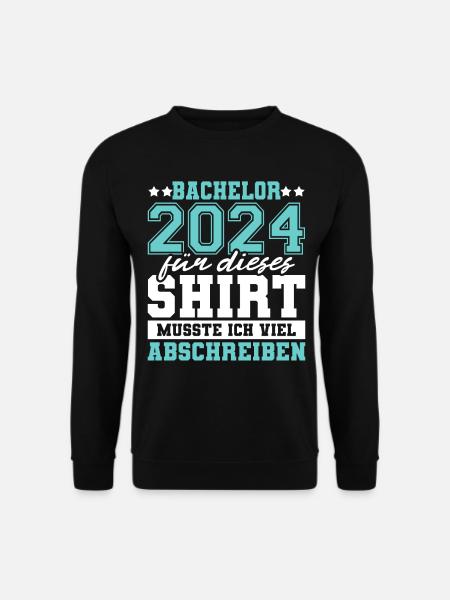 Bachelor 2024 Für Dieses Shirt Musste Ich Abschrie - Unisex Pullover - Schwarz