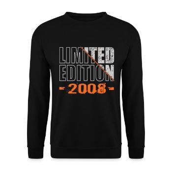 Limited Edition 2008 - Unisex Pullover - Schwarz - Vorne - Alina (178cm) & Michal (187cm)