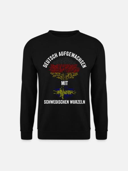 Skandinavien Deutschland Schwede Schwedisch Schwed - Unisex Pullover - Schwarz