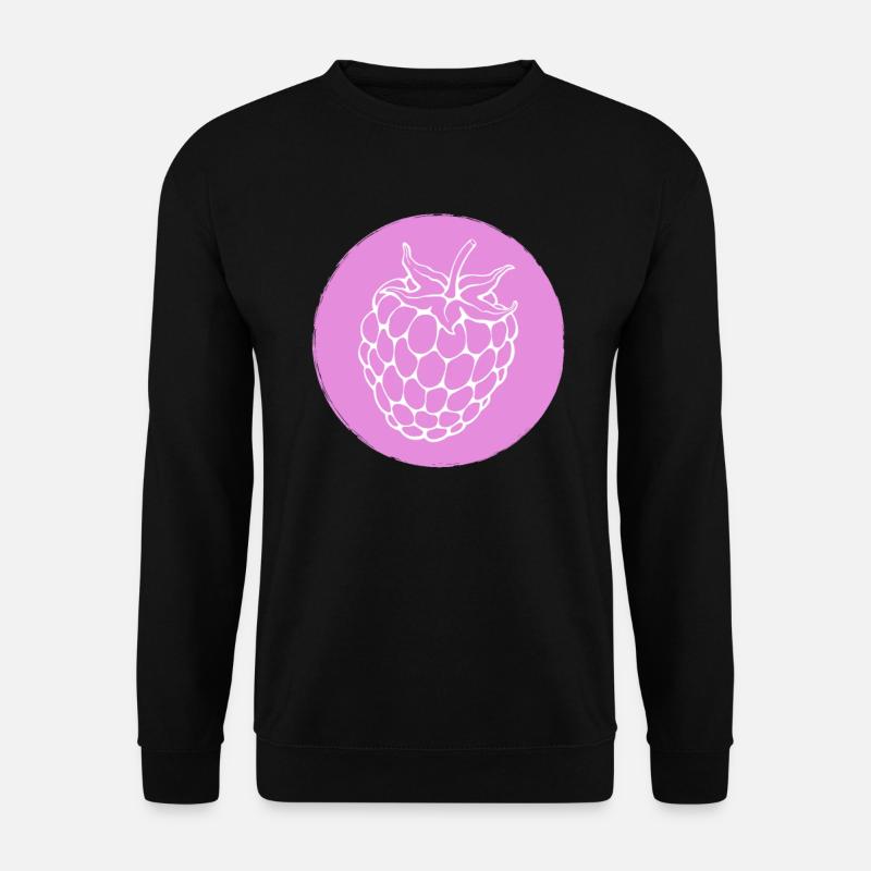 Raspberry blackberry - Unisex Sweatshirt - black