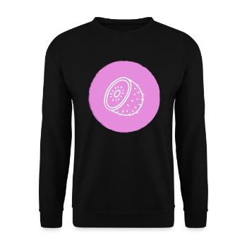 Kiwi - Sweat-shirt Unisexe - noir - Devant - Alina (178cm) & Michal (187cm)