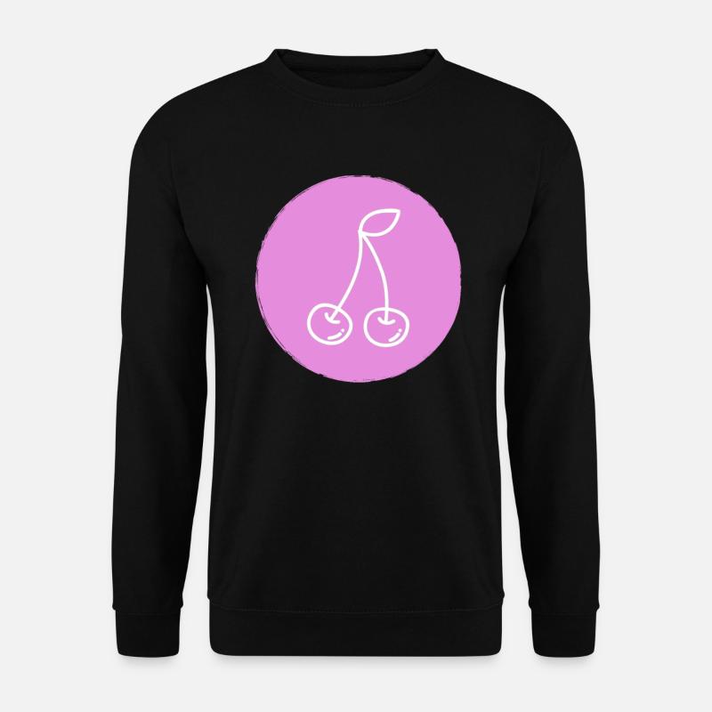 Kirsche - Unisex Pullover - Schwarz