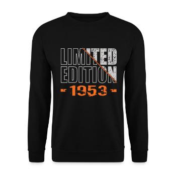 Édition limitée 1953 - Sweat-shirt Unisexe - noir - Devant - Alina (178cm) & Michal (187cm)