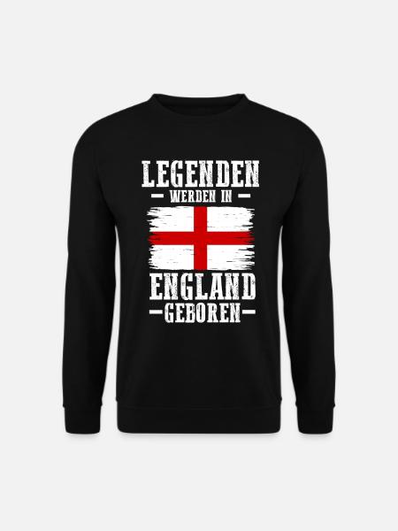 England Engländer Englisches - Unisex Pullover - Schwarz