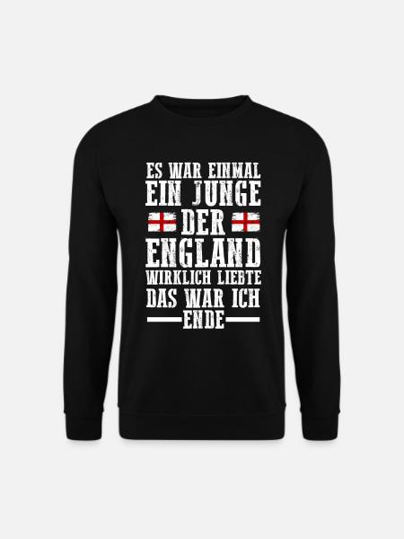 England Engländer Englisches - Unisex Pullover - Schwarz