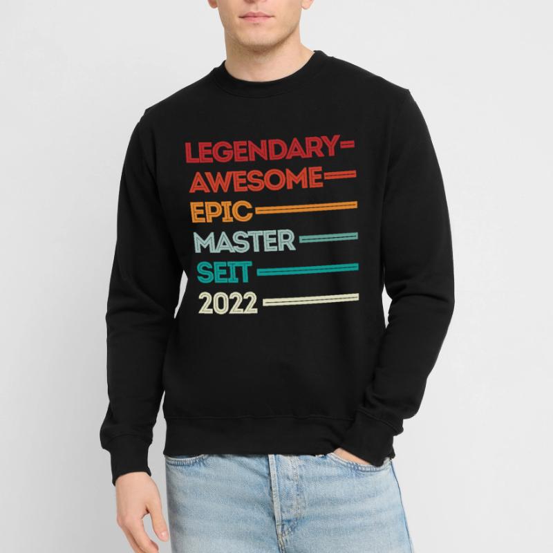 Master 2022 Abschluss Geschenk Studium Absolvent Unisex Pullover