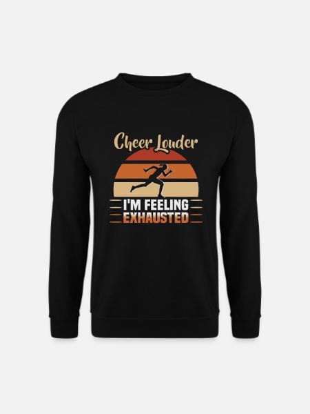 Running Marathon Runner Running - Unisex Sweatshirt - black