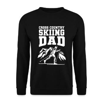 Skieurs de fond biathlon de fond - Sweat-shirt Unisexe - noir - Devant - Alina (178cm) & Michal (187cm)