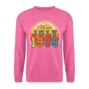 Geboren 1979 Im Juli - Unisex Pullover - Pink - Vorne