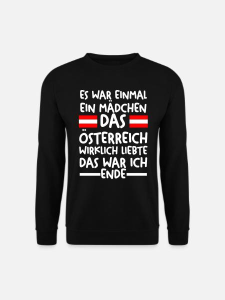 Österreich Österreicher Österreichisches - Unisex Pullover - Schwarz