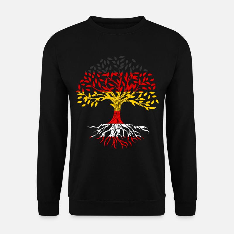 Roots Tree Germany Austria - Unisex Sweatshirt - black