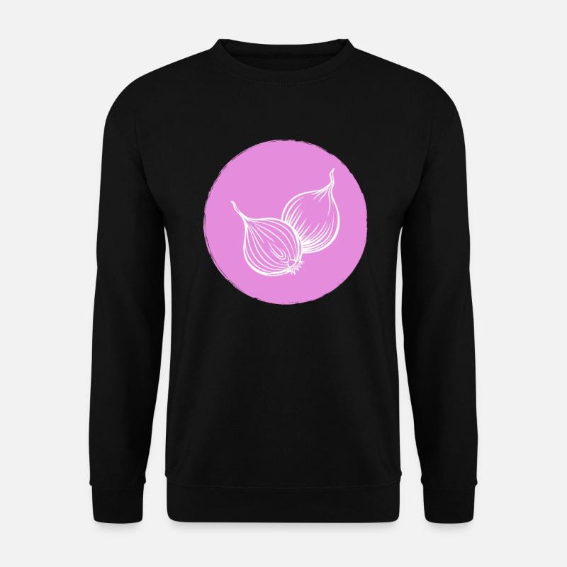 Zwiebel - Unisex Pullover - Schwarz