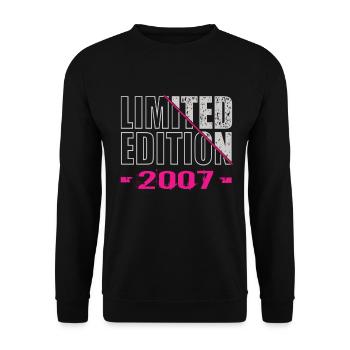 Limited Edition 2007 - Unisex Pullover - Schwarz - Vorne - Alina (178cm) & Michal (187cm)