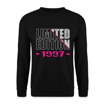 Limited Edition 1997 - Unisex Pullover - Schwarz - Vorne - Alina (178cm) & Michal (187cm)