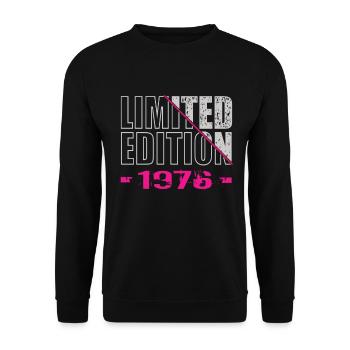 Édition limitée 1976 - Sweat-shirt Unisexe - noir - Devant - Alina (178cm) & Michal (187cm)