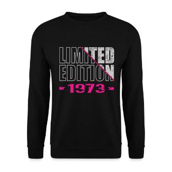 Édition limitée 1973 - Sweat-shirt Unisexe - noir - Devant - Alina (178cm) & Michal (187cm)