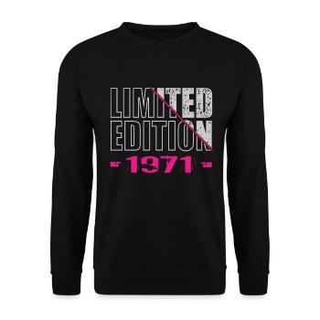 Édition limitée 1971 - Sweat-shirt Unisexe - noir - Devant - Alina (178cm) & Michal (187cm)