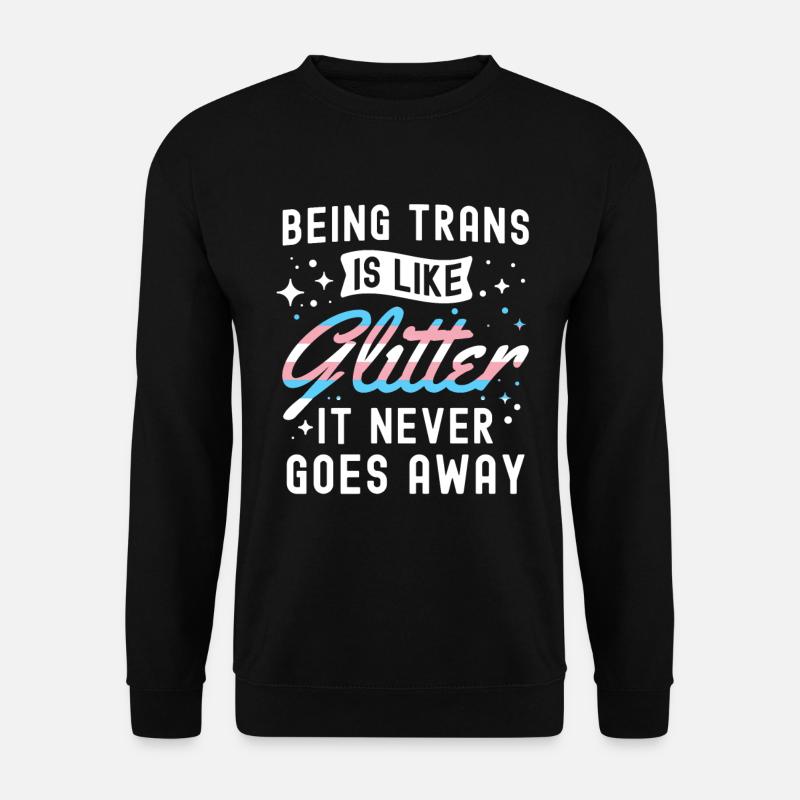 Transgender - Unisex Pullover - Schwarz