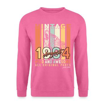 Legendär August 1994 - Unisex Pullover - Pink - Vorne