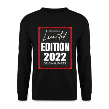 Édition limitée 2022 - Sweat-shirt Unisexe - noir - Devant - Alina (178cm) & Michal (187cm)
