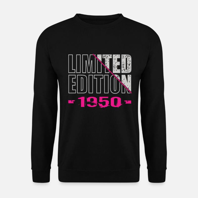 Limited Edition 1950 - Unisex Pullover - Schwarz