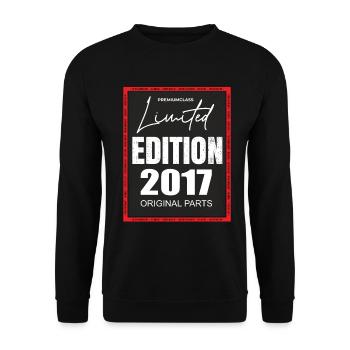 Édition limitée 2017 - Sweat-shirt Unisexe - noir - Devant - Alina (178cm) & Michal (187cm)