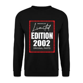 Édition limitée 2002 - Sweat-shirt Unisexe - noir - Devant - Alina (178cm) & Michal (187cm)