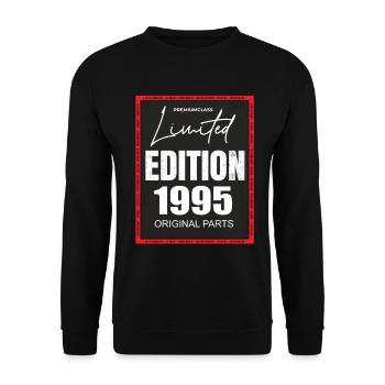 Édition limitée 1995 - Sweat-shirt Unisexe - noir - Devant - Alina (178cm) & Michal (187cm)