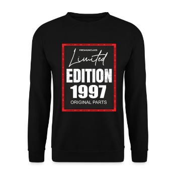 Limited Edition 1997 - Unisex Pullover - Schwarz - Vorne - Alina (178cm) & Michal (187cm)