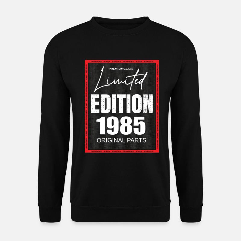 Édition limitée 1985 - Sweat-shirt Unisexe - noir