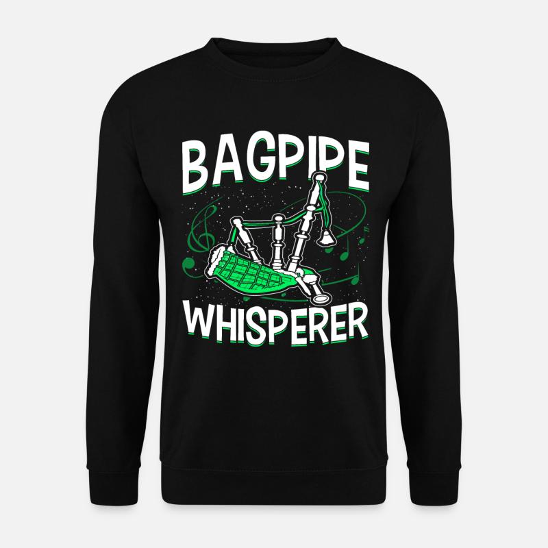 Bagpipe Whisperer - Unisex Sweatshirt - black