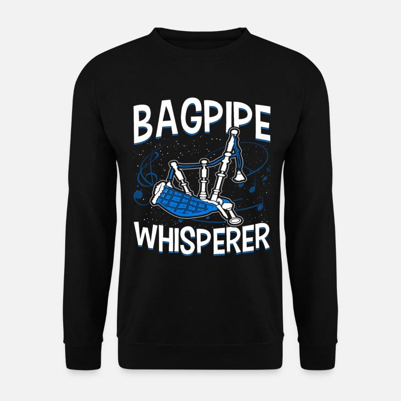 Bagpipe Whisperer - Unisex Sweatshirt - black