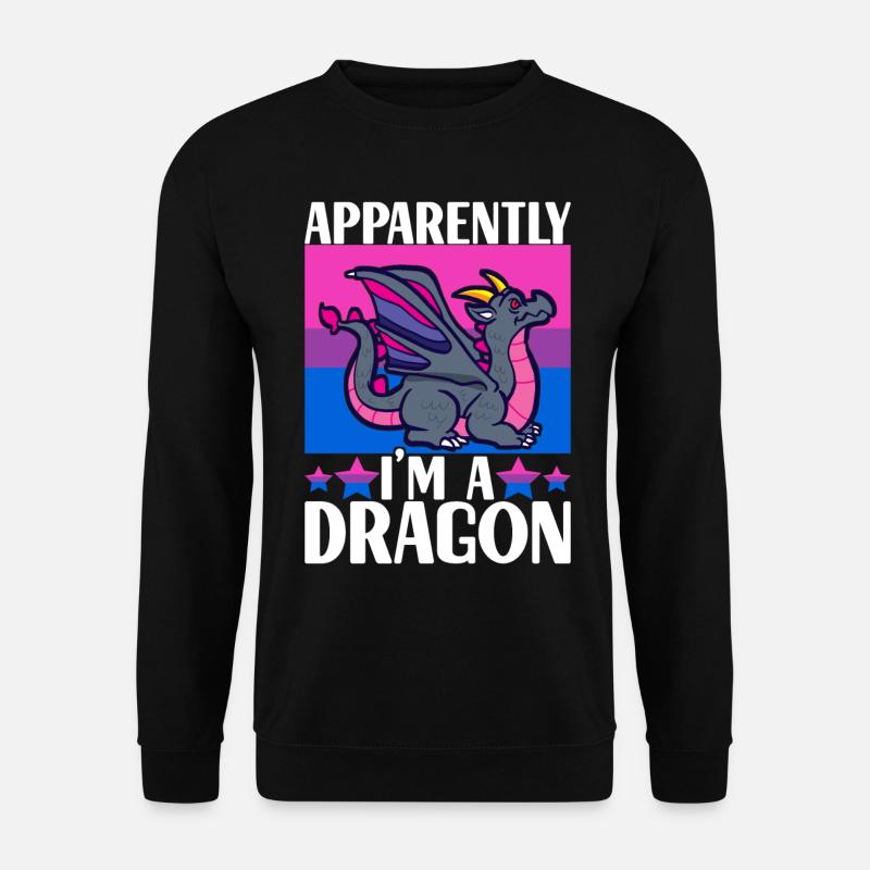 LGBTQ Bisexual - Unisex Sweatshirt - black