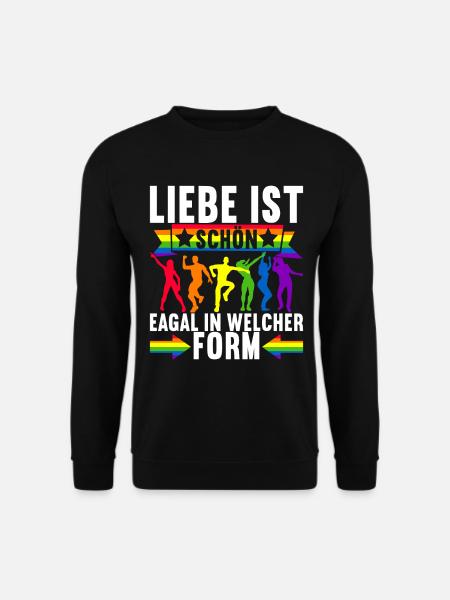 LGBTQ Gay Pride - Unisex Pullover - Schwarz