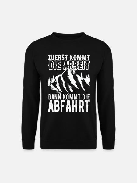 Fahrrad Fahrradfahren MTB - Unisex Pullover - Schwarz