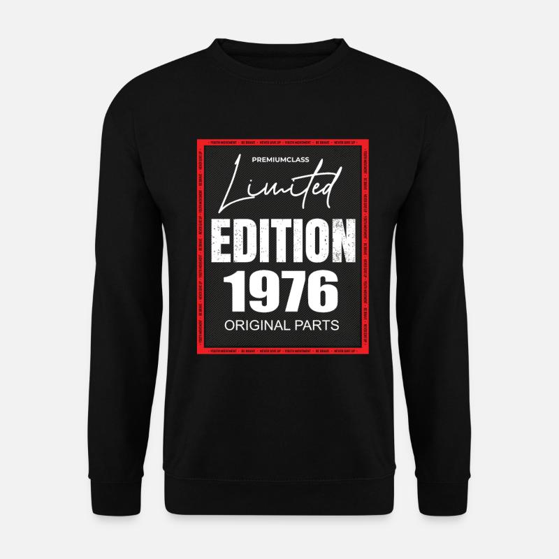 Limited Edition 1976 - Unisex Pullover - Schwarz