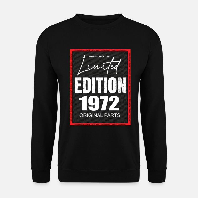Limited Edition 1972 - Unisex Sweatshirt - black