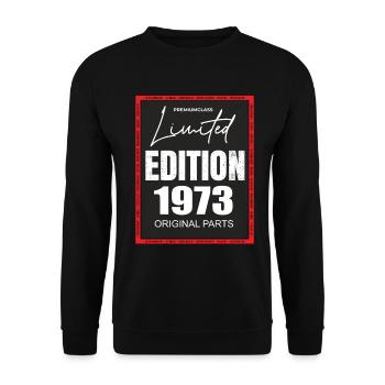 Édition limitée 1973 - Sweat-shirt Unisexe - noir - Devant - Alina (178cm) & Michal (187cm)
