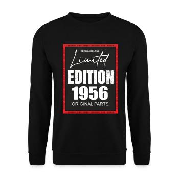 Édition limitée 1956 - Sweat-shirt Unisexe - noir - Devant - Alina (178cm) & Michal (187cm)