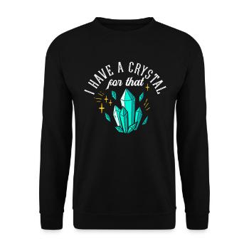 Médecine énergétique Cristaux Reiki Thérapeute Reiki - Sweat-shirt Unisexe - noir - Devant - Alina (178cm) & Michal (187cm)