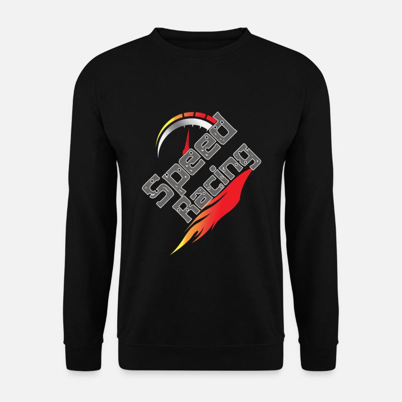 Speed Racing - Unisex Pullover - Schwarz