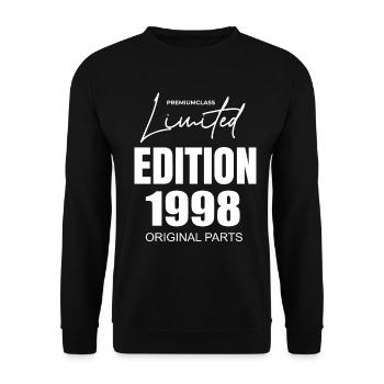 Édition limitée 1988 - Sweat-shirt Unisexe - noir - Devant - Alina (178cm) & Michal (187cm)