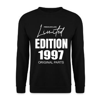 Limited Edition 1997 - Unisex Pullover - Schwarz - Vorne - Alina (178cm) & Michal (187cm)