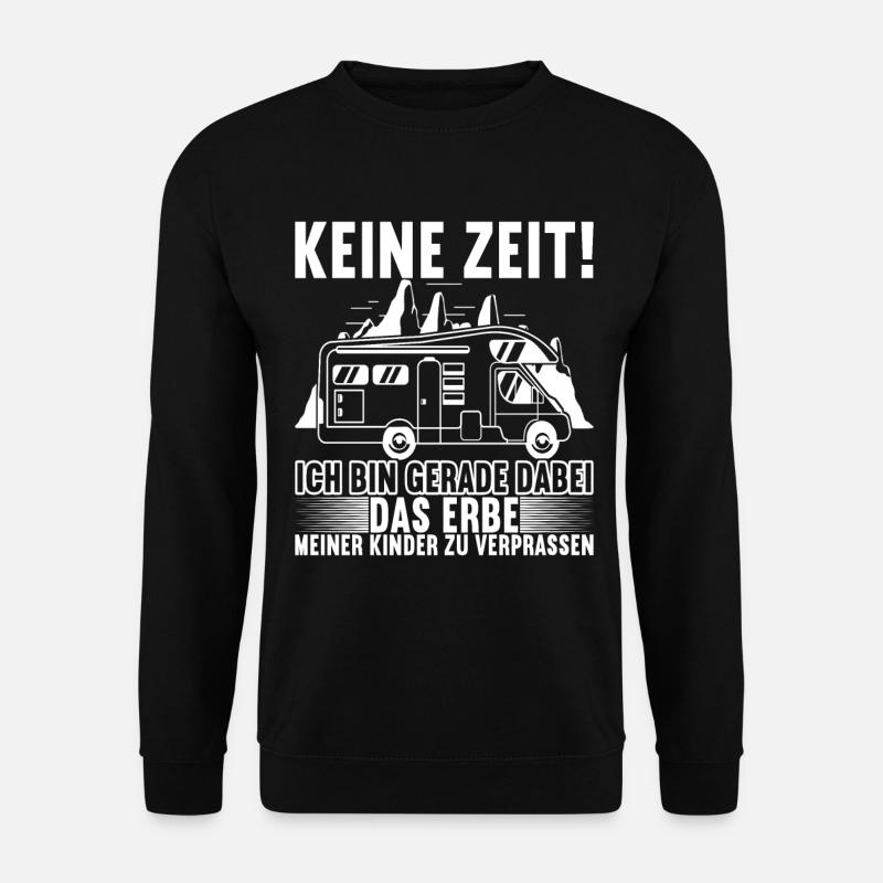 Camping Wohnmobil - Unisex Pullover - Schwarz