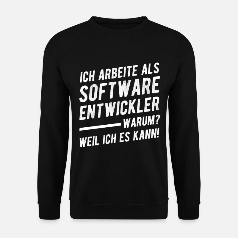Softwareentwickler Geschenkidee - Unisex Pullover - Schwarz