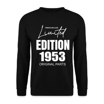 Édition limitée 1953 - Sweat-shirt Unisexe - noir - Devant - Alina (178cm) & Michal (187cm)